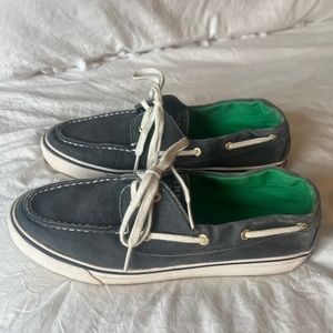Sperry Top Sider Boat Shoes - Biscayne Navy - Womens Size 8M